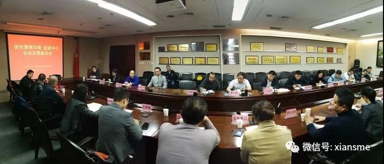中心组织企业参加&ldquo;优化营商环境，促进中小企业发展&rdquo;座谈会